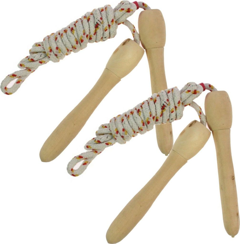 2 Stück Springseil Skipping Rope Sprung Seil Seilspringen Produktbild 