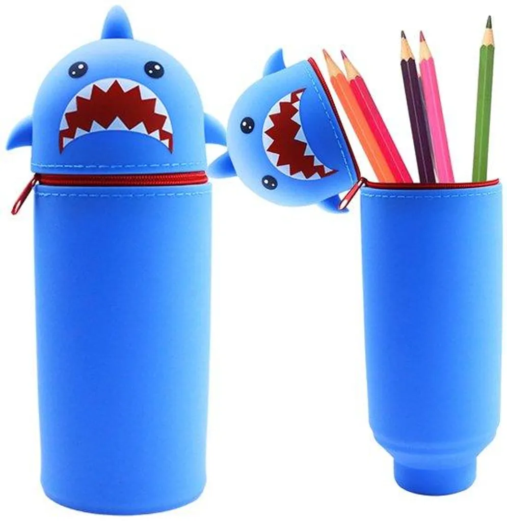 Étui en silicone requin bleu pour iPhone 14 - Coque de protection marine