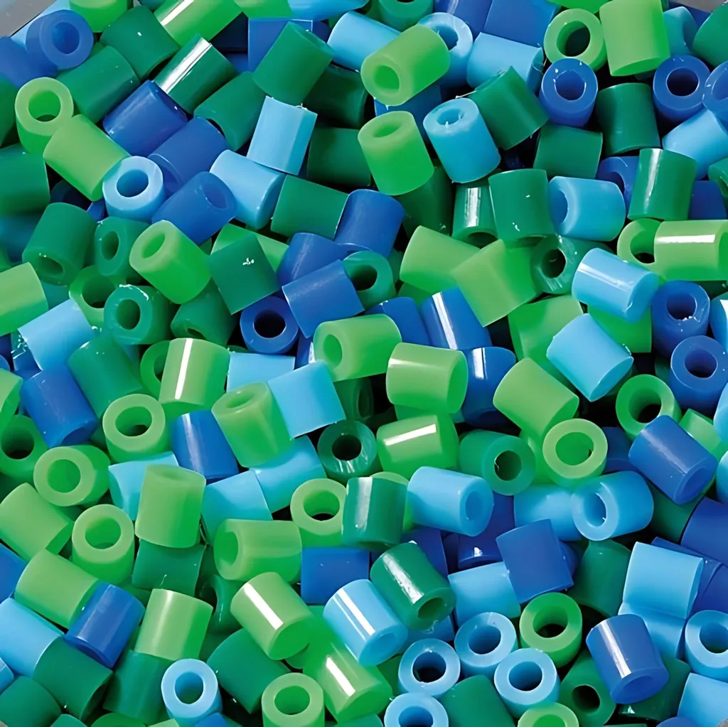 KNORR prandell 212170101 Perles à repasser Bleu et Vert - Mix 1100 pcs