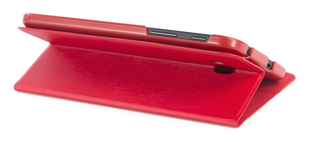 Tucano Riga Galaxy Tab 4 7.0, Folio, Rot, Leder, Mikrofaser, Samsung, Galaxy Tab 4 7.0, Kratzresistent