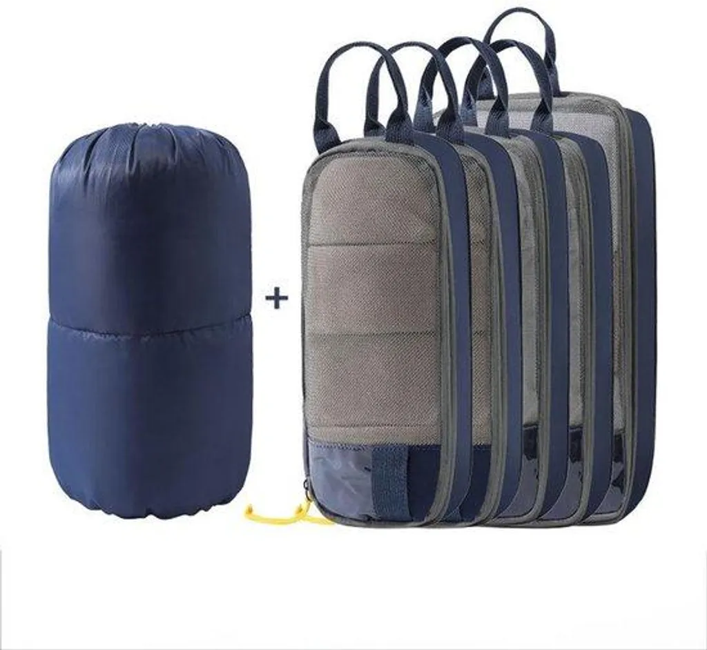 Sacs de Rangement Étanche avec Compression pour Valise Cabine Marine x6