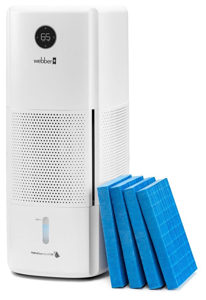 Humidificador evaporativo Webber MAGGIORE HH10001NX de 12 Imagen del producto 