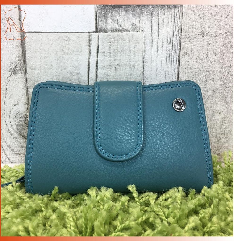 Greenburry Spongy Geldbörse Leder 8,5 cm Produktbild 