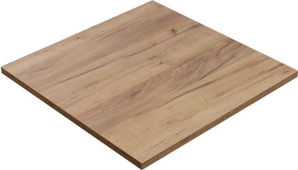 KOLM Laminierte Tischplatte Eiche Craft 90 x 90 cm für Produktbild 