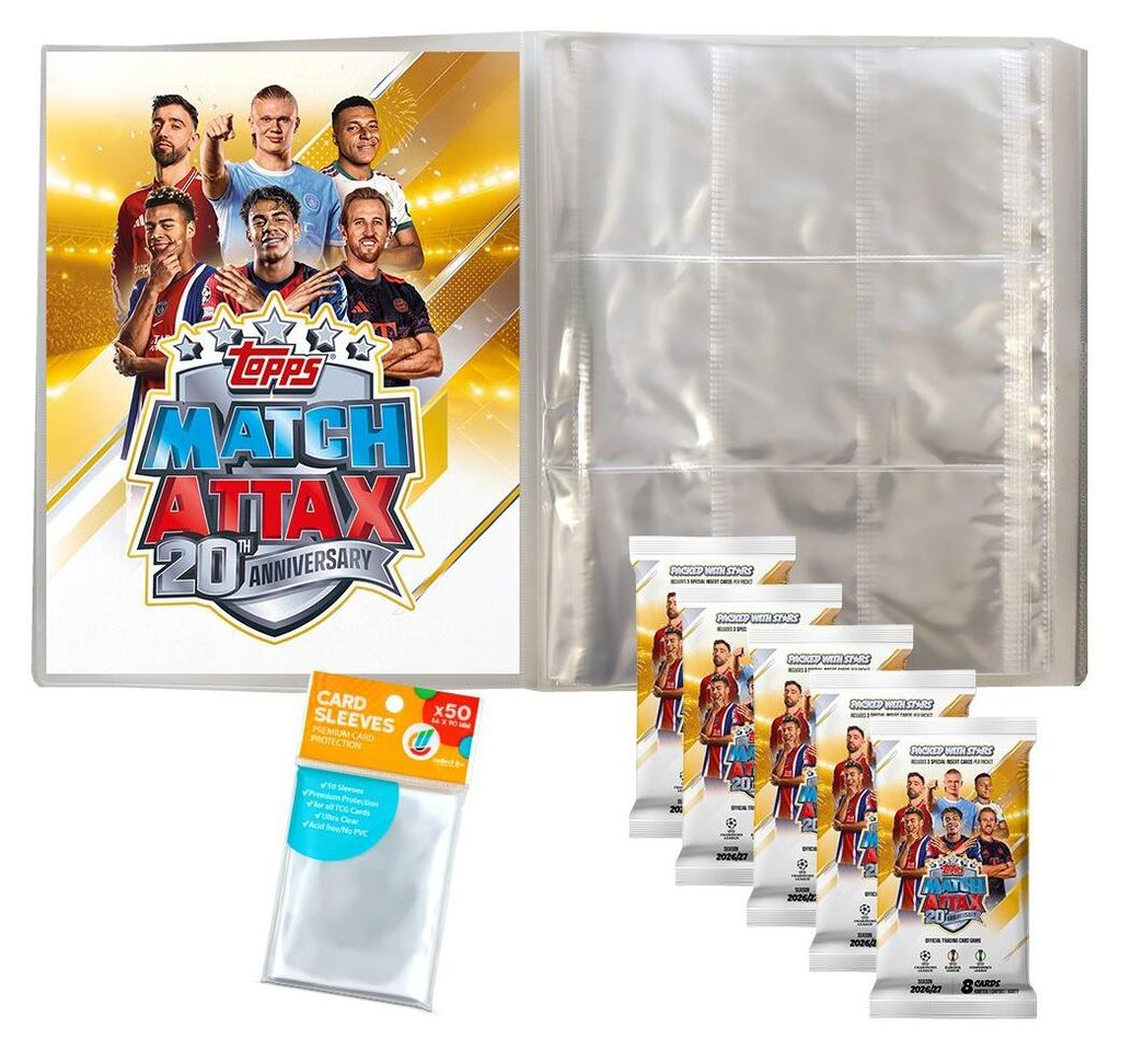 Zestaw kart kolekcjonerskich UCC Match Attax Liga Mistrzów Zdjęcie produktu 