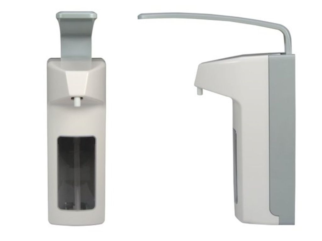 Medi-Inn Wandspender Aus Aluminium Mit Langarmhebel - Hygienespender Für Seife & Desinfektion