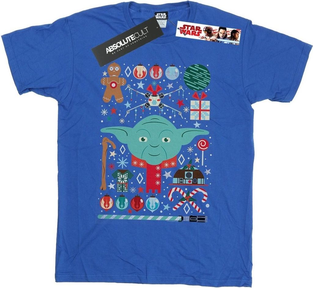 Star Wars - T-Shirt für Herren BI46444 (L) (Königsblau) Produktbild 