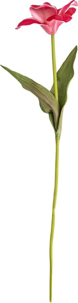 HOMLA Künstlicher Zweig HUBIS Hibiskus rosa 45 cm