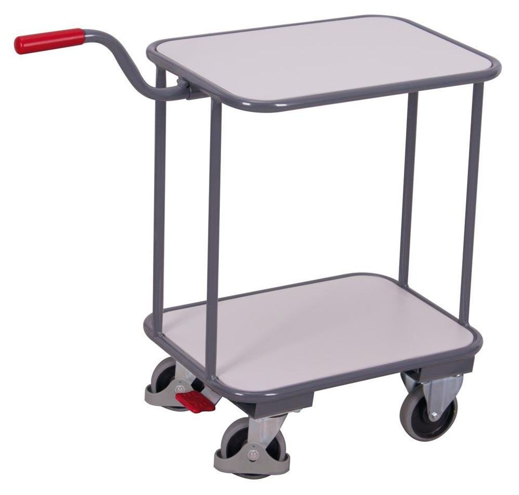 Variofit ESD Griffroller mit 2 Ladeflächen sw-450.832