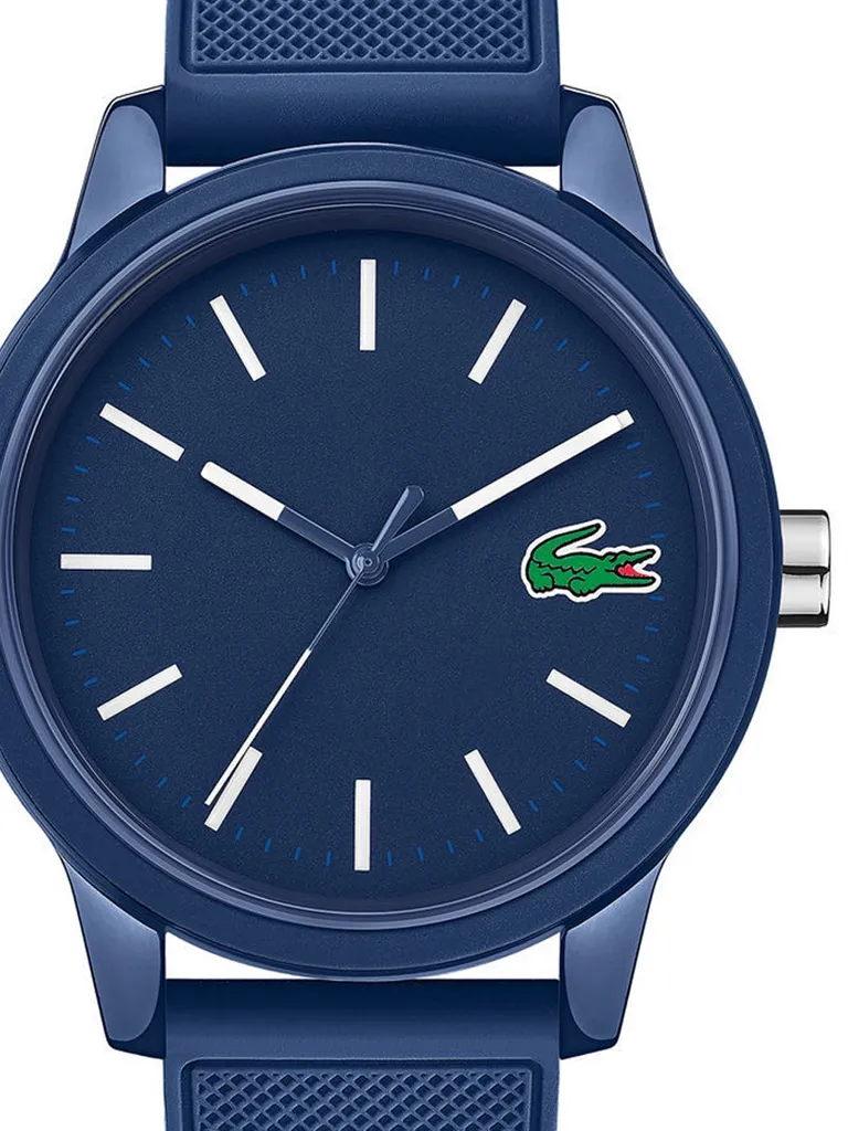 Lacoste 2010987 Montre Homme Chronographe Sport en Acier Bleu et Argent
