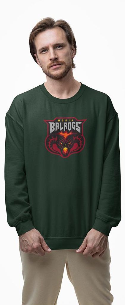 D&B Design Uni Pullover SWMO00102 Balrog Waldgrün-Größe 3XL