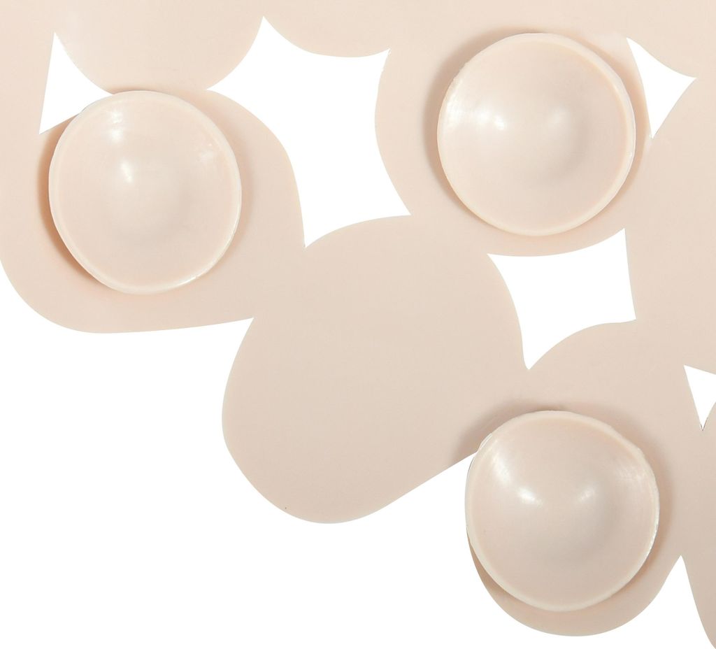 MSV Dusche/Bad rutschfeste Matte Badezimmer - pvc - beige - Produktbild 