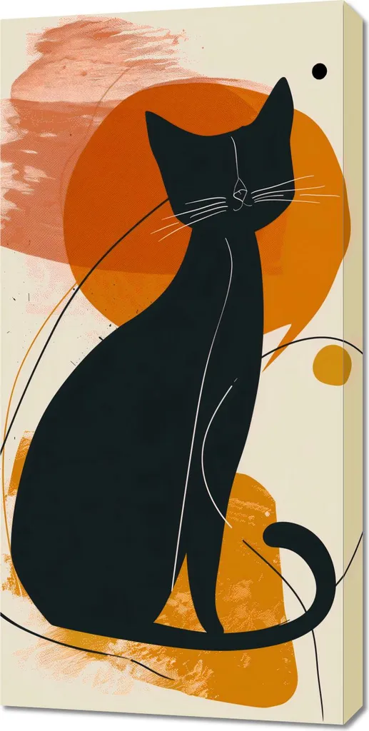 Quadro 50x100 cm Kici Kici