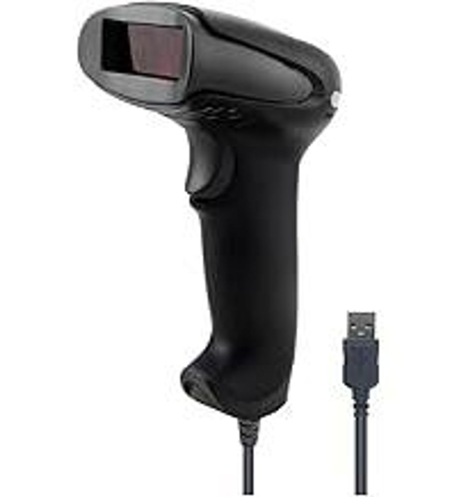 NETUM Handheld-Laser-Barcode-Scanner Tragbarer USB-Kabel-1D-Leser Barcode für POS-System Supermarkt NT-2012