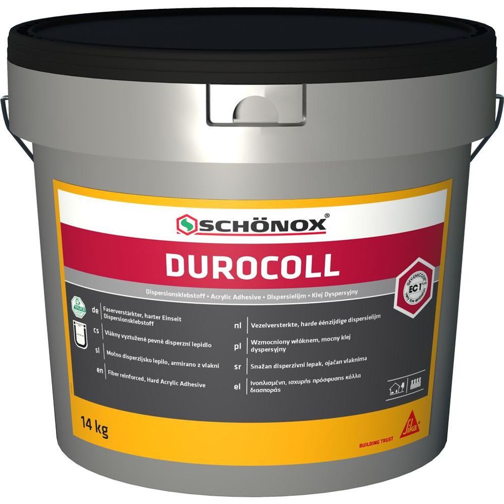 SCHÖNOX DUROCOLL Dispersionskleber 14 kg | Kleber für PVC, Produktbild 