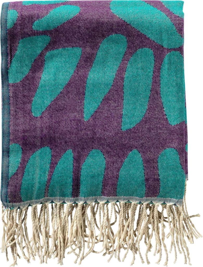 Dutch Decor Wohndecke Gewebt Azura 130x170 cm Grün