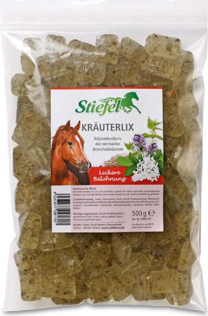 Stiefel Kräuterlix Bonbon 500 g