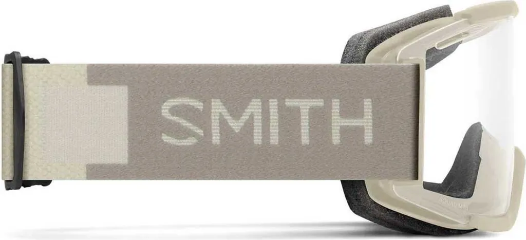 Masque VTT Smith Squad MTB Beige Clear CAT0 pour une vision nette