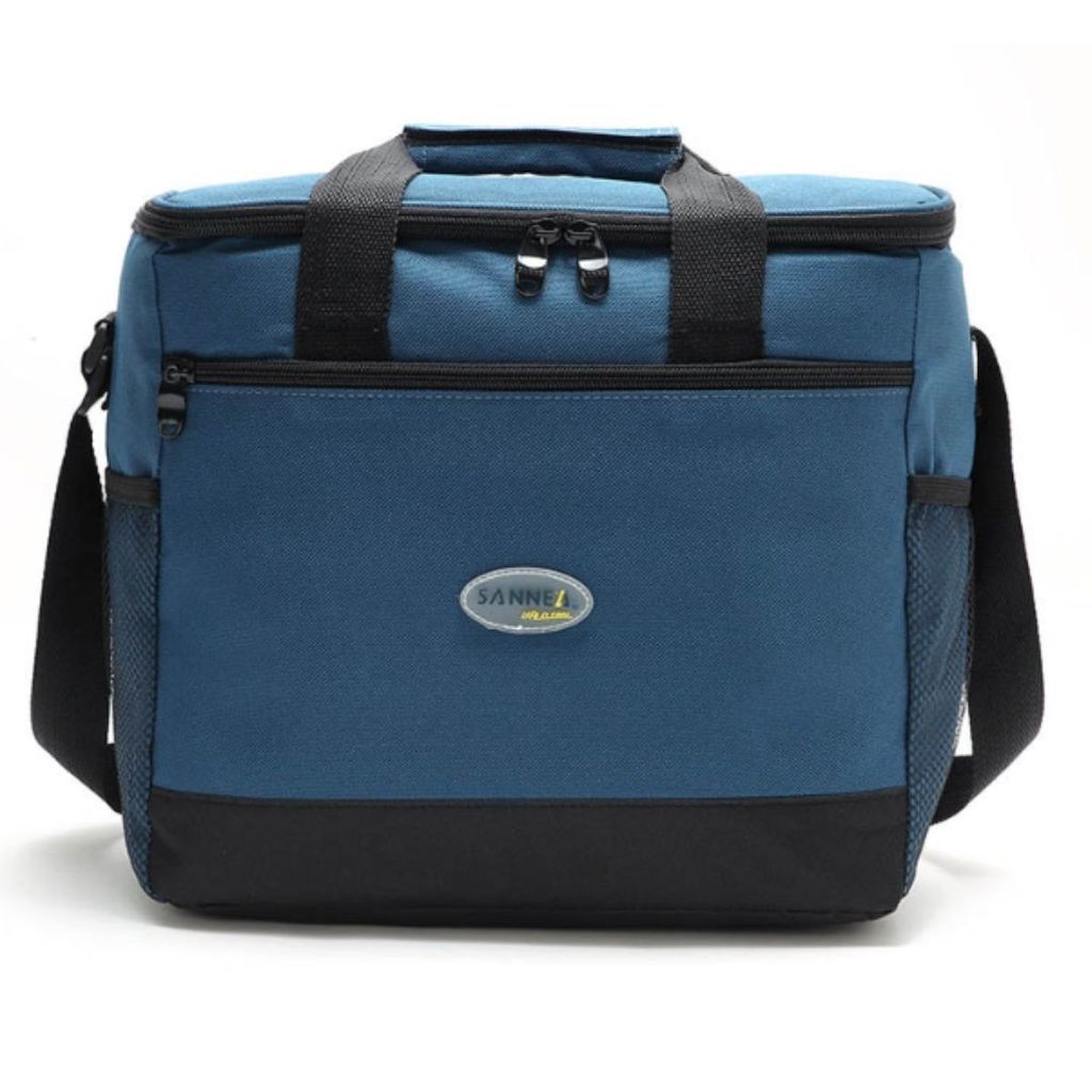 Thermo-Lunchbag für Strandpicknick 16L dunkelblau