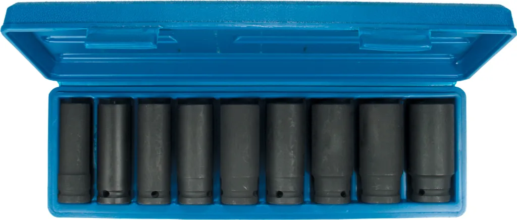 Jeu de 9 douilles à choc TORX avec emmanchement 1/2 pouce haute qualité