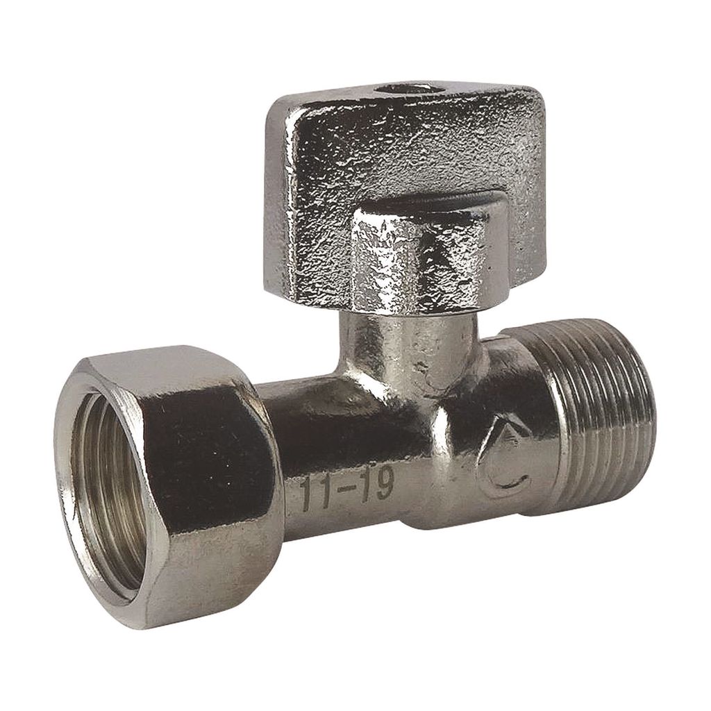 SOMATHERM FOR YOU Hahn WC 1/4 Drehung rechts Nickel M12/17