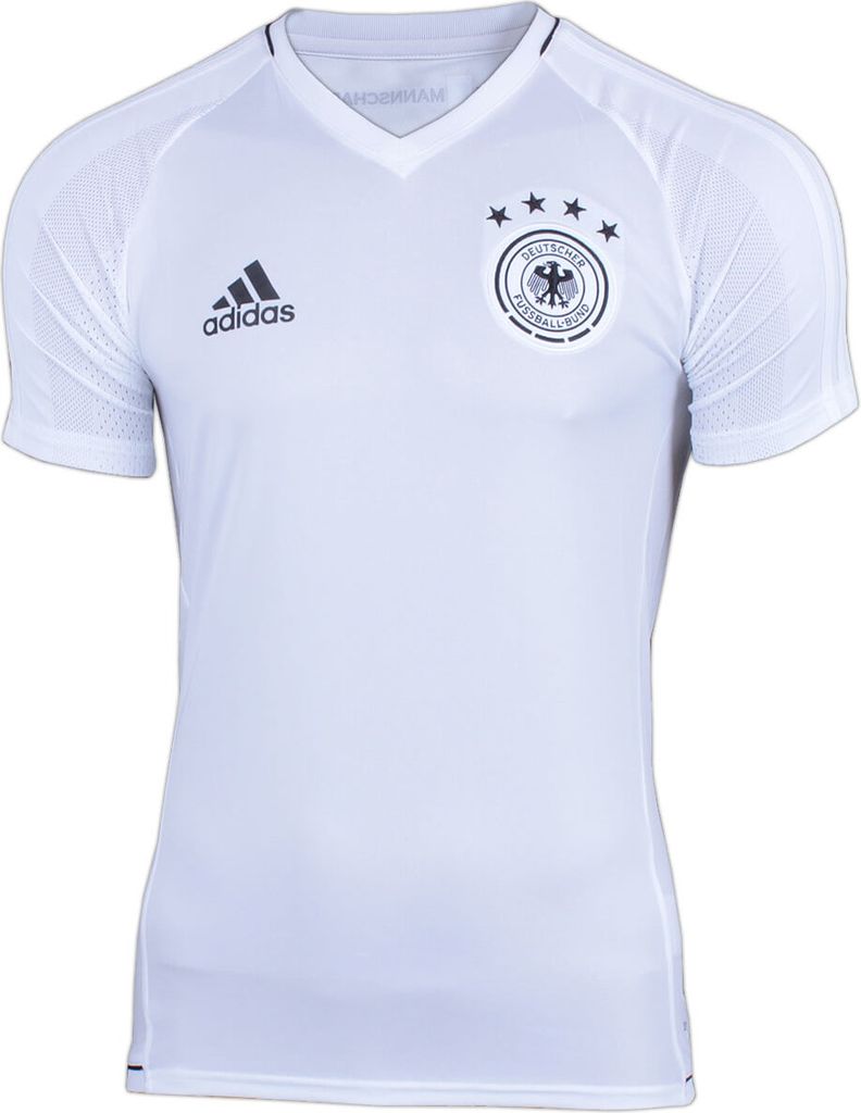 adidas Deutschland Fußball Trikot DFB Training Jersey Gr.XS weiß