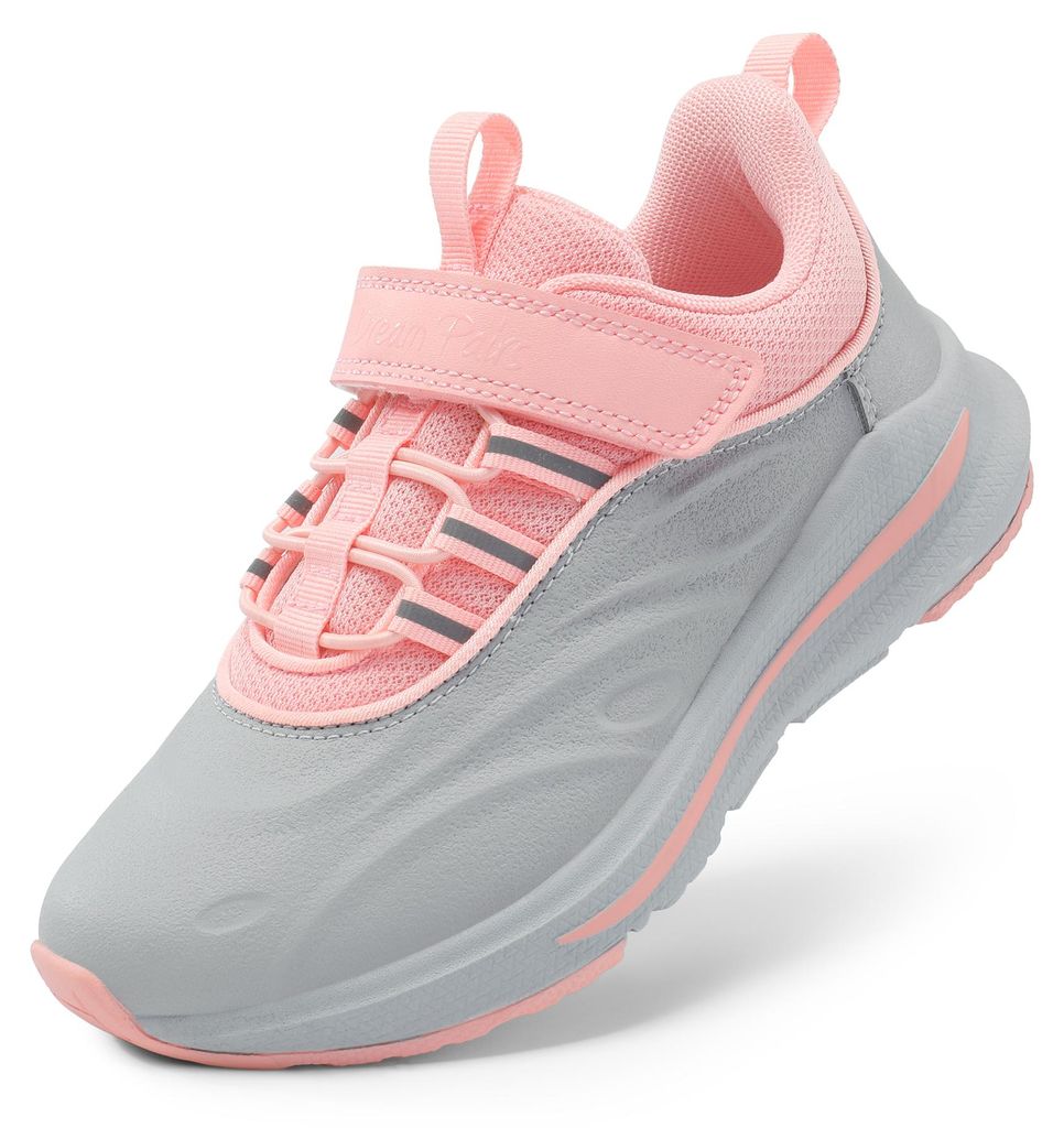 DREAM PAIRS Turnschuhe Kinder Sportschuhe Mädchen Jungen Sneaker Wasserfest Hallenschuhe Atmungsaktiv Laufschuhe Outdoor Fitnessschuhe mit Klettve...