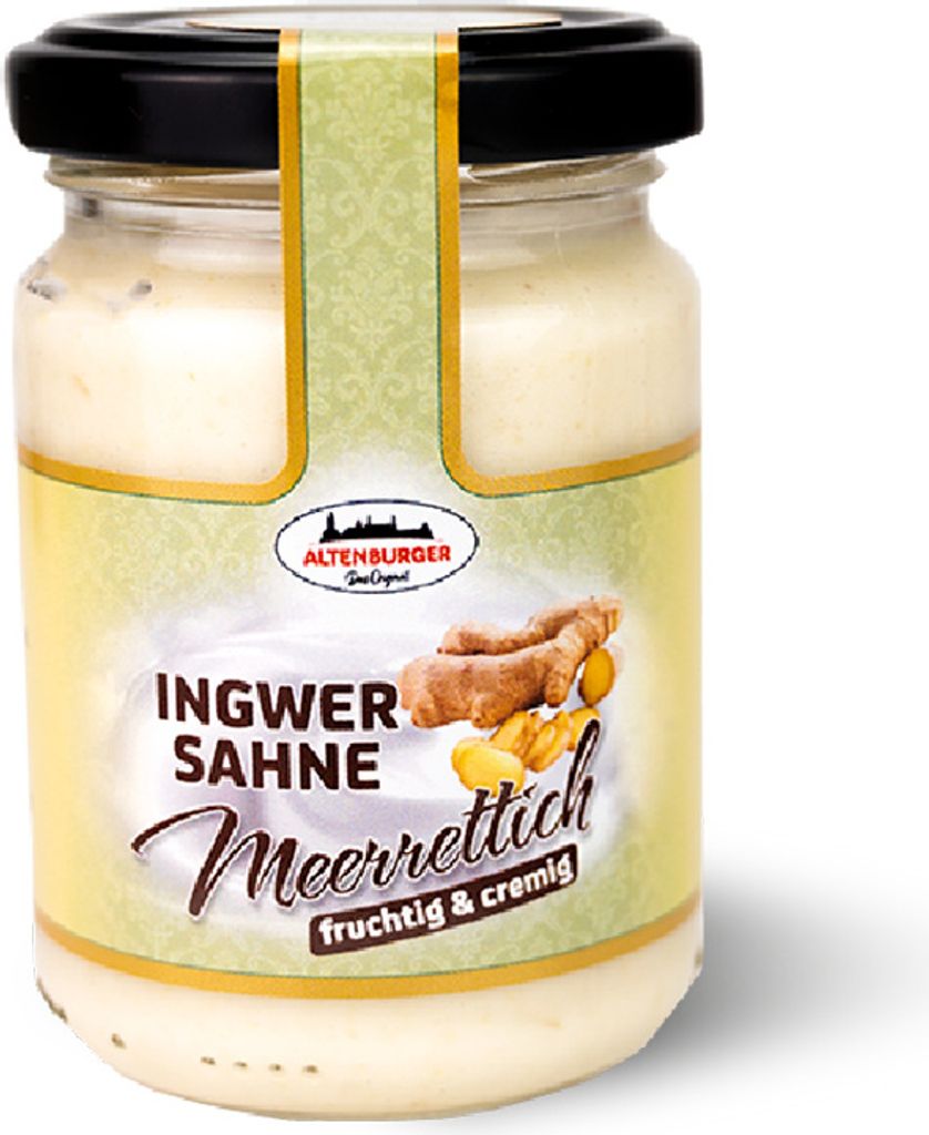 Ingwer Sahne Meerrettich, 140 g Produktbild 