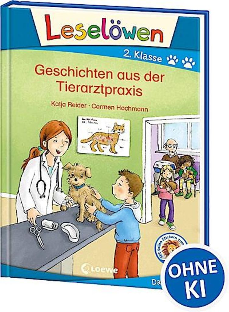Leselöwen 2. Klasse - Geschichten aus der Tierarztpraxis Immagine del prodotto 