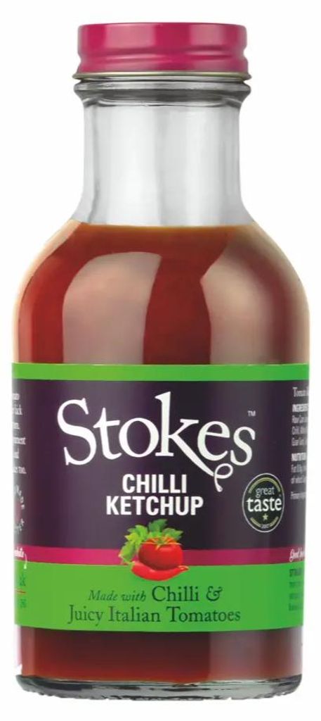 Stokes bogaty i pikantny ketchup pomidorowy z chili 249 ml Zdjęcie produktu 