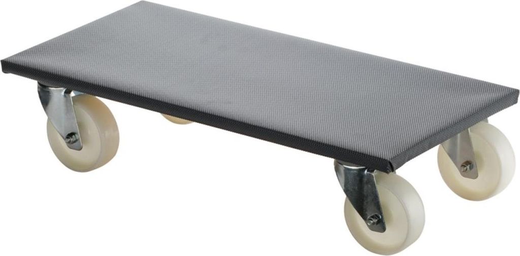 Wózek transportowy D.100mm 500kg L600mm W350mm z powłoką Zdjęcie produktu 