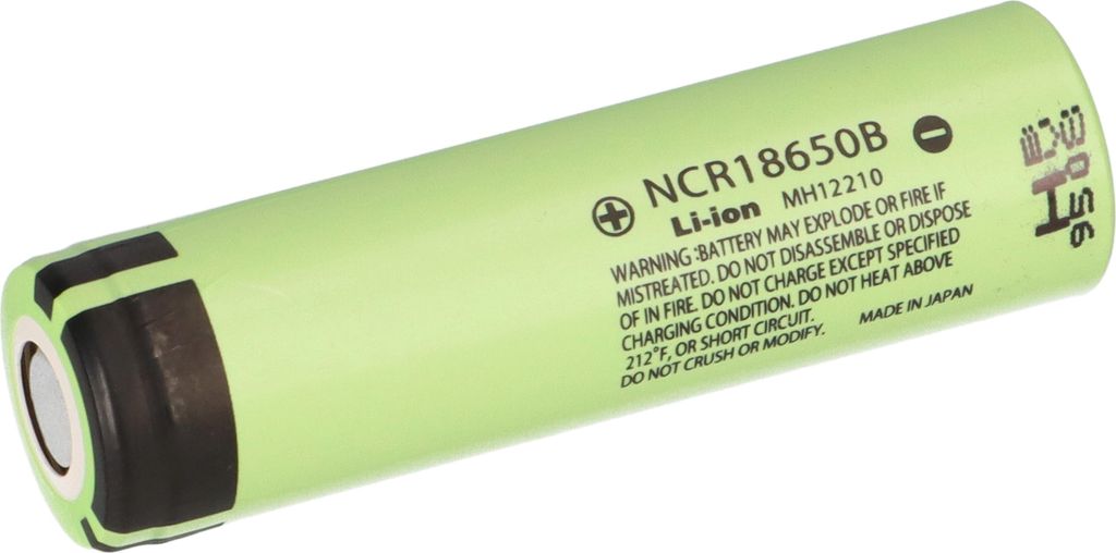 Panasonic NCR 18650B Li-Ion 3,6V / 3400mAh Produktbild 