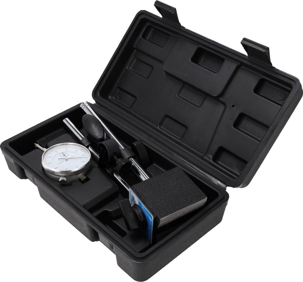 LUXTOM | Magnetstativ, 10/0,01 mm, Messuhr im SET Produktbild 