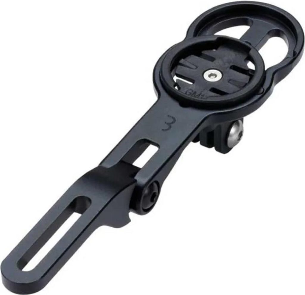 BBB Cycling bracket AeroMount Duo for bike computers One Size schwarz - aerod...