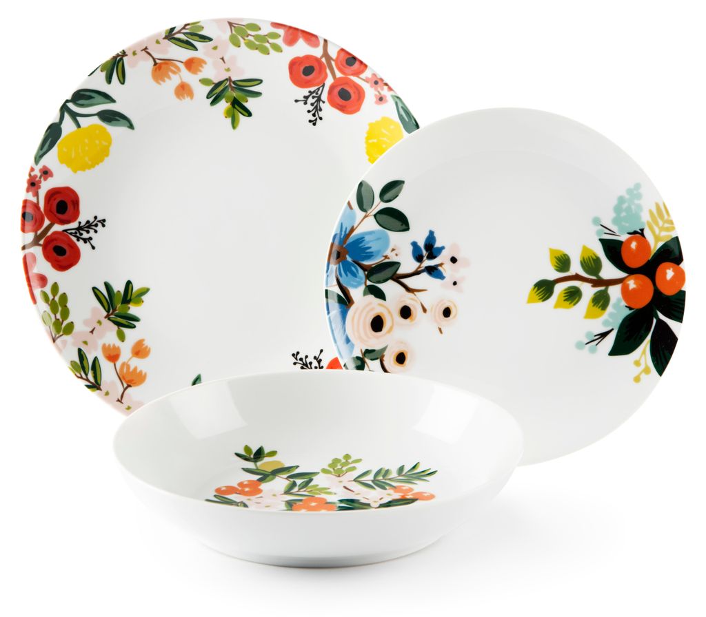 Excelsa Set de vaisselle 18 pièces Naif Frida Porcelaine Image du produit 