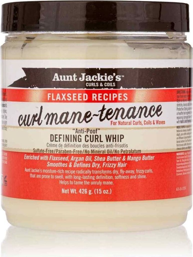 Aunt Jackie's Curl Mane-Tenance Defining Curl Whip 15oz 426g