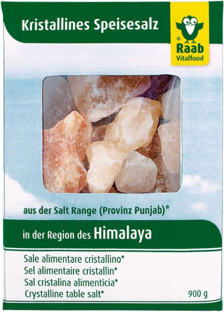 Kristallines Salz a. R. d. - Karton 900g