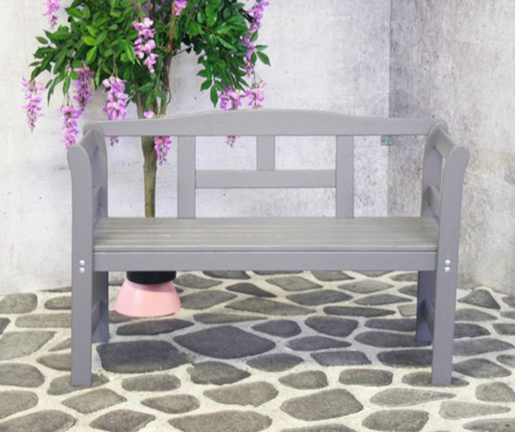 Gartenbank SenS-Line Friesenbank 2 Sitzer 113 x 40 x 75 cm Produktbild 3