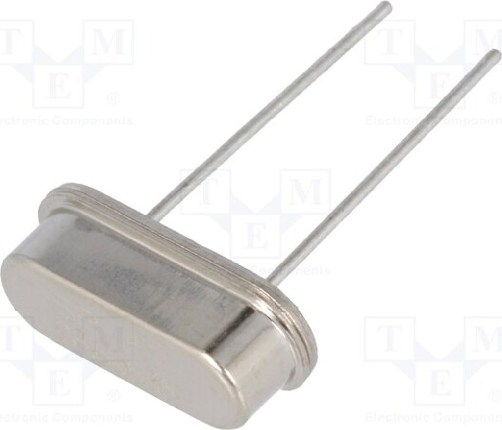 2x Resonator: Quarz 20pF 30ppm THT 28,63636MHz HC49-S 28.63636M-49S-SR Quarzreso