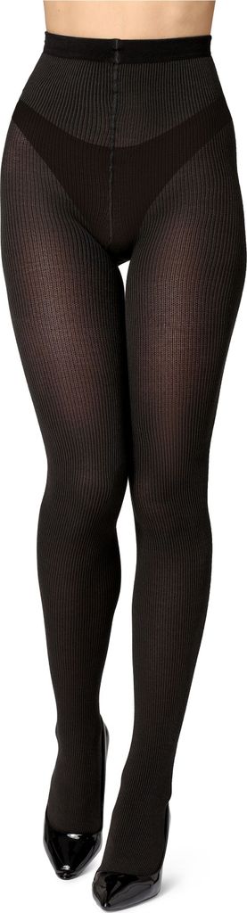 Bellivalini Damen Strumpfhose aus Baumwolle BLV-1114 (Graphite, S) .