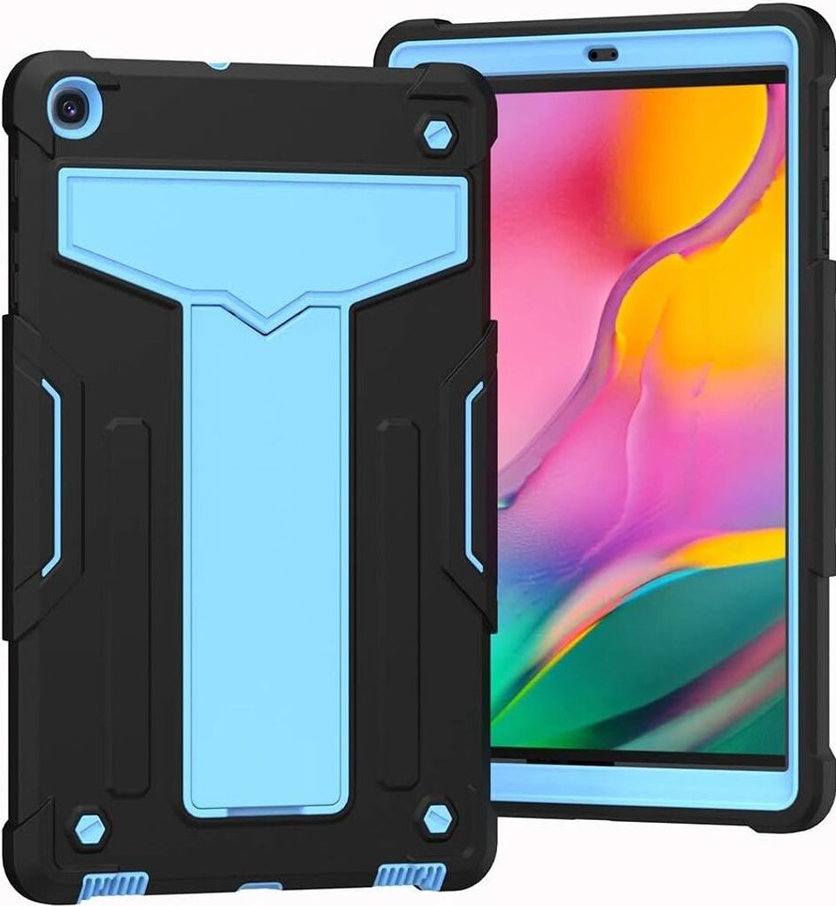 Tasche für Samsung Galaxy Tab A 10.1" Gepanzert mit Ständer Blau