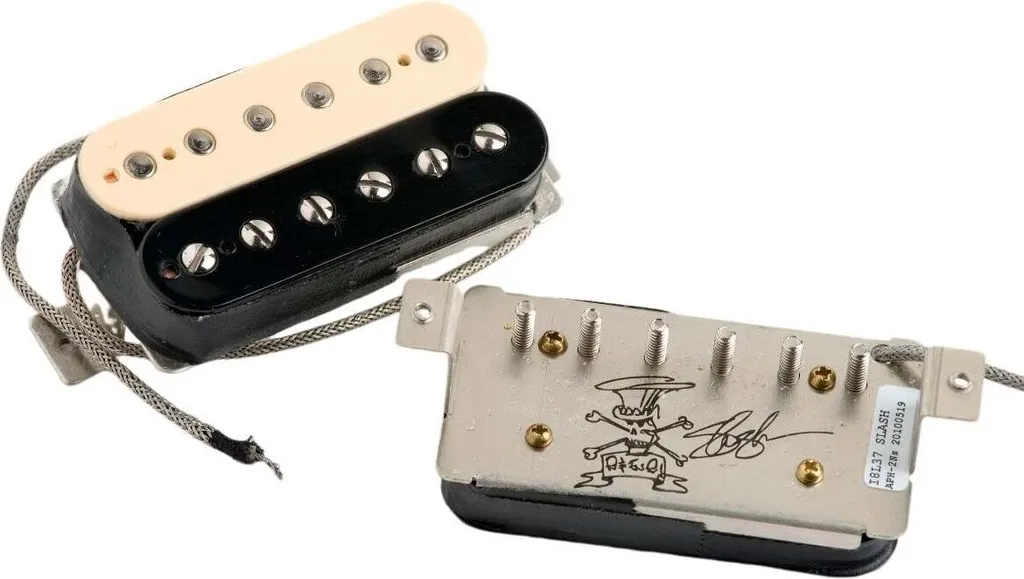 Micro Guitare Double Bobinage Seymour Duncan APH-2S Slash Signature Zebra