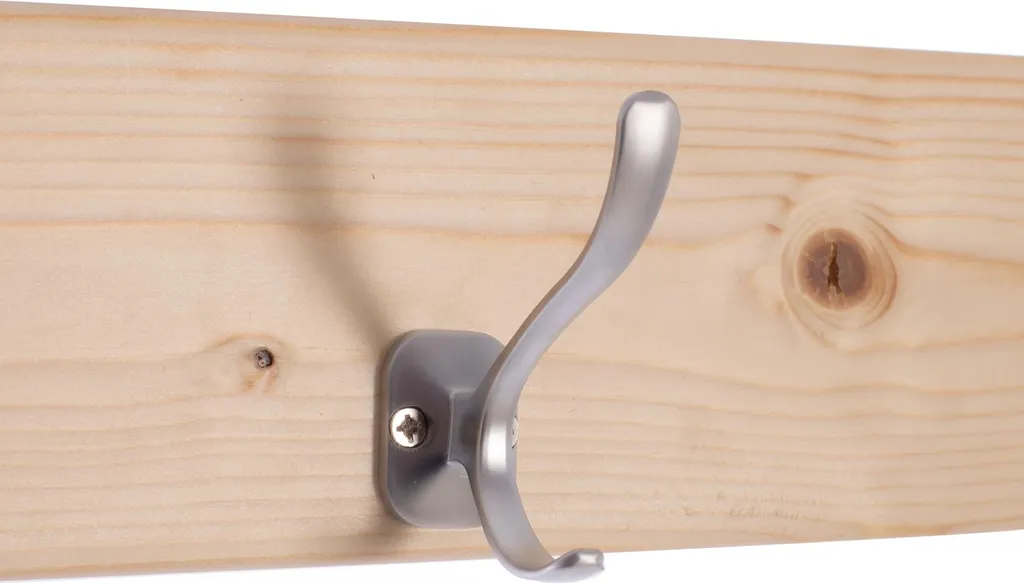 Perchero de Madera Multicolore : Rangez Tout avec Style au Mur