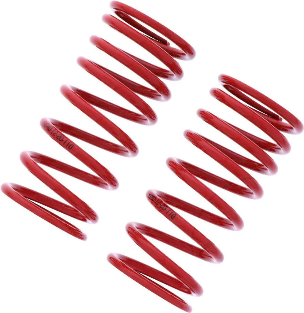 Ressorts de rechange YSS rouges 40-12-20-110 pour amortisseur arrière