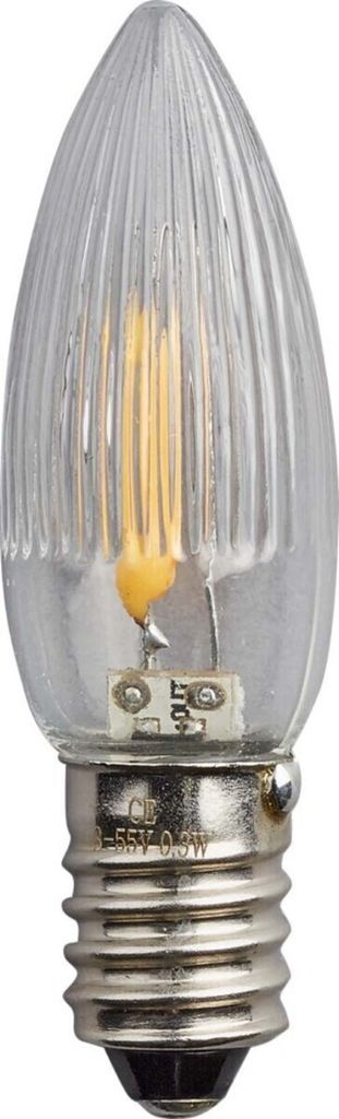 Świece karbowane z żarnikiem LED - lampa LED / Multi- Zdjęcie produktu 