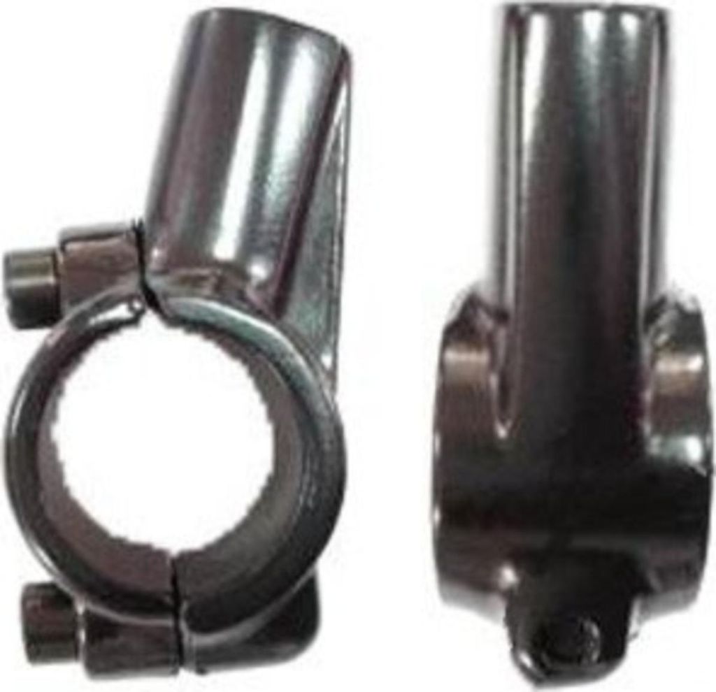 Schelle JMP Spiegel schwarz 22mm M10x1,25 rechts