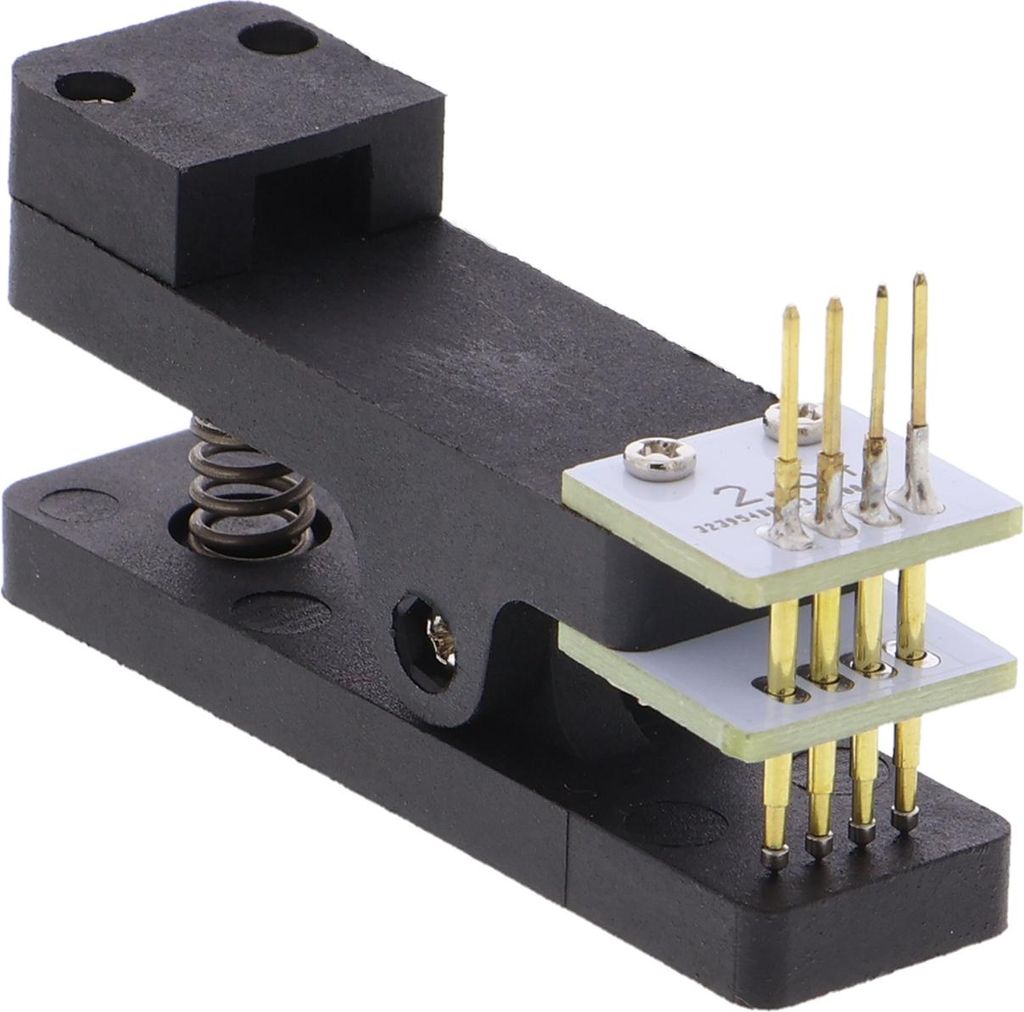 Pin-Tester POGO Pins / Prototyping-Klemmen - 4P, 2,54mm