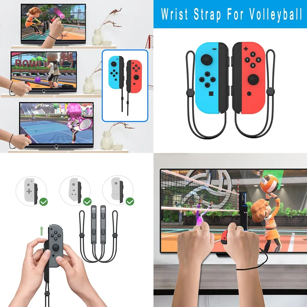 INF Pack Accessoires Nintendo Switch Sport 12 en 1 Multicolore Complet - 5