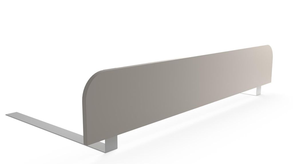 regalik Bettgitter Rausfallschutz Kinderbett 120x20 cm – Kaschmir Stabile Absturzsicherung ohne Bohren – Einfache Montage unter der Matratze