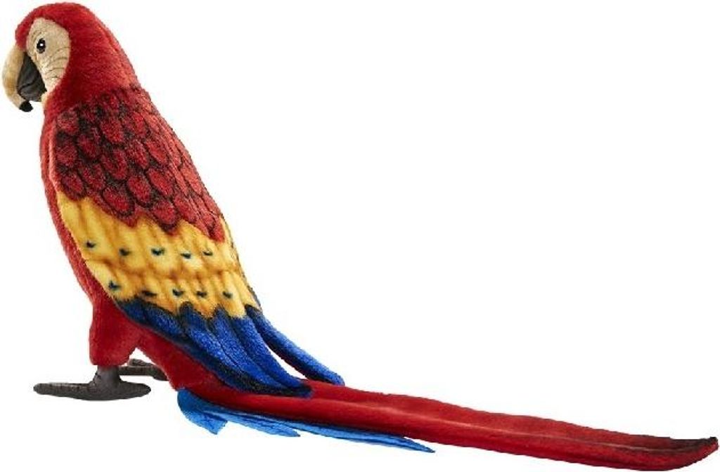 Hansa Toy 3067 Ara rot 60 cm Kuscheltier Stofftier Plüschtier